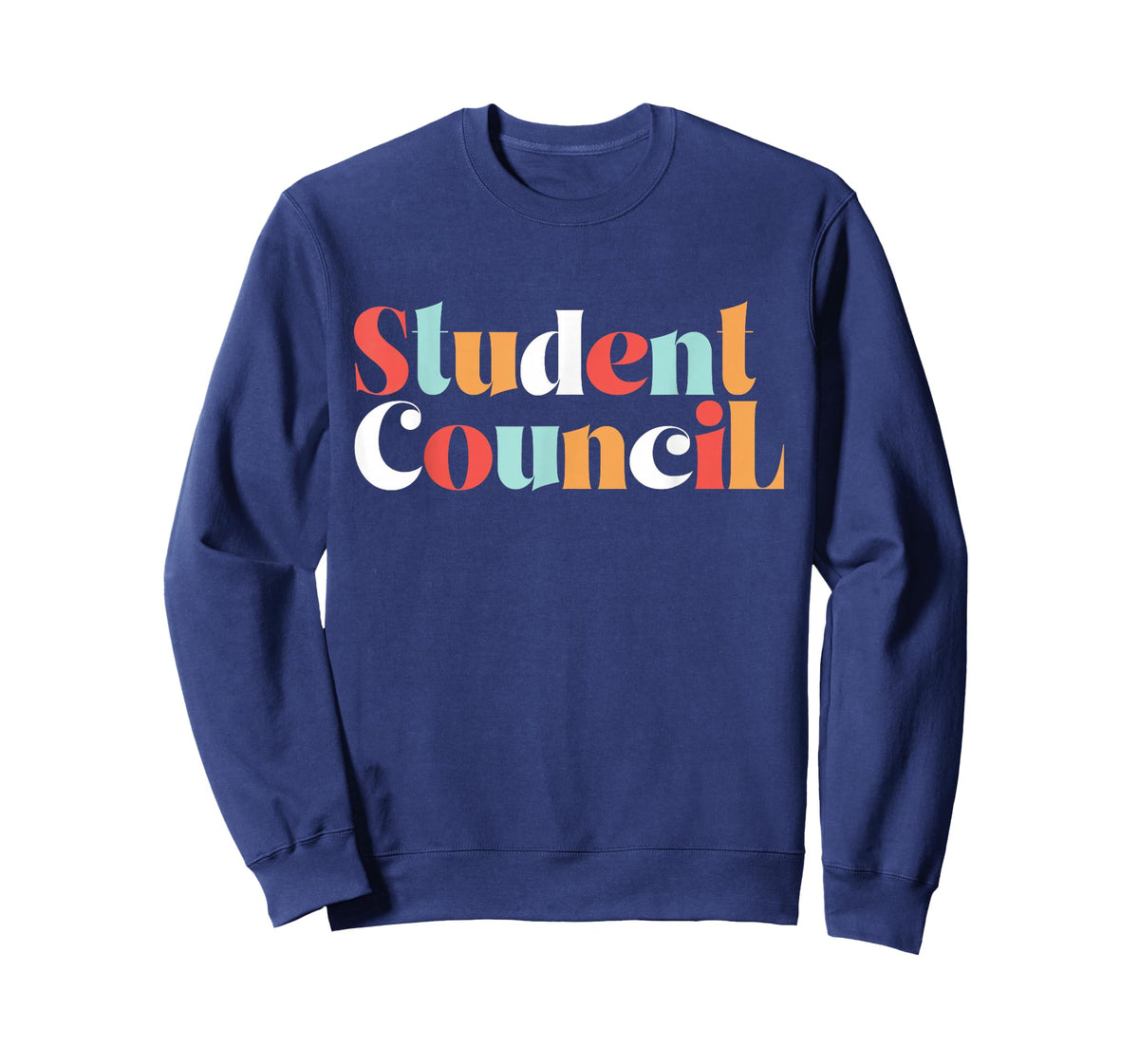 Student Council Groovy World Student Day Men Women Kids T-Shirt