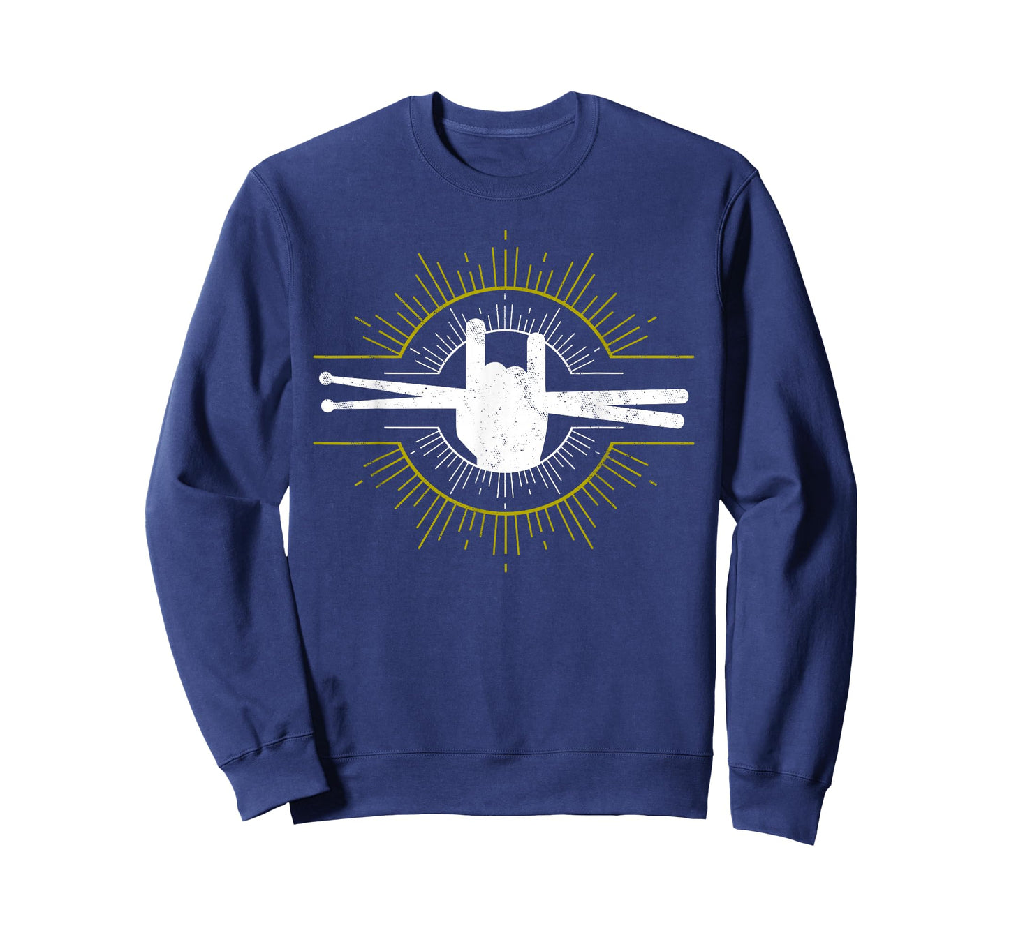 Drummer T-Shirt - Drum Sticks Rock & Roll Music Shirt Gift T-Shirt