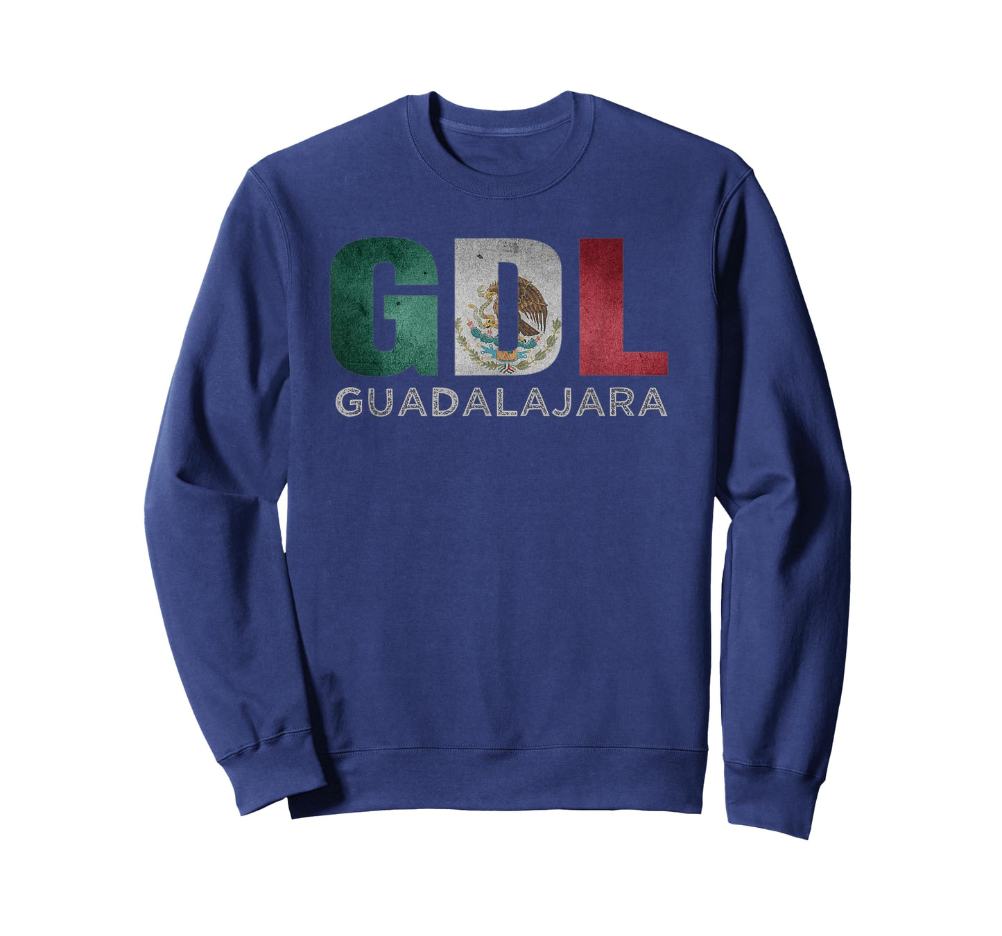 Guadalajara Mexico Flag Art Mexican Roots Airport Code GDL T-Shirt