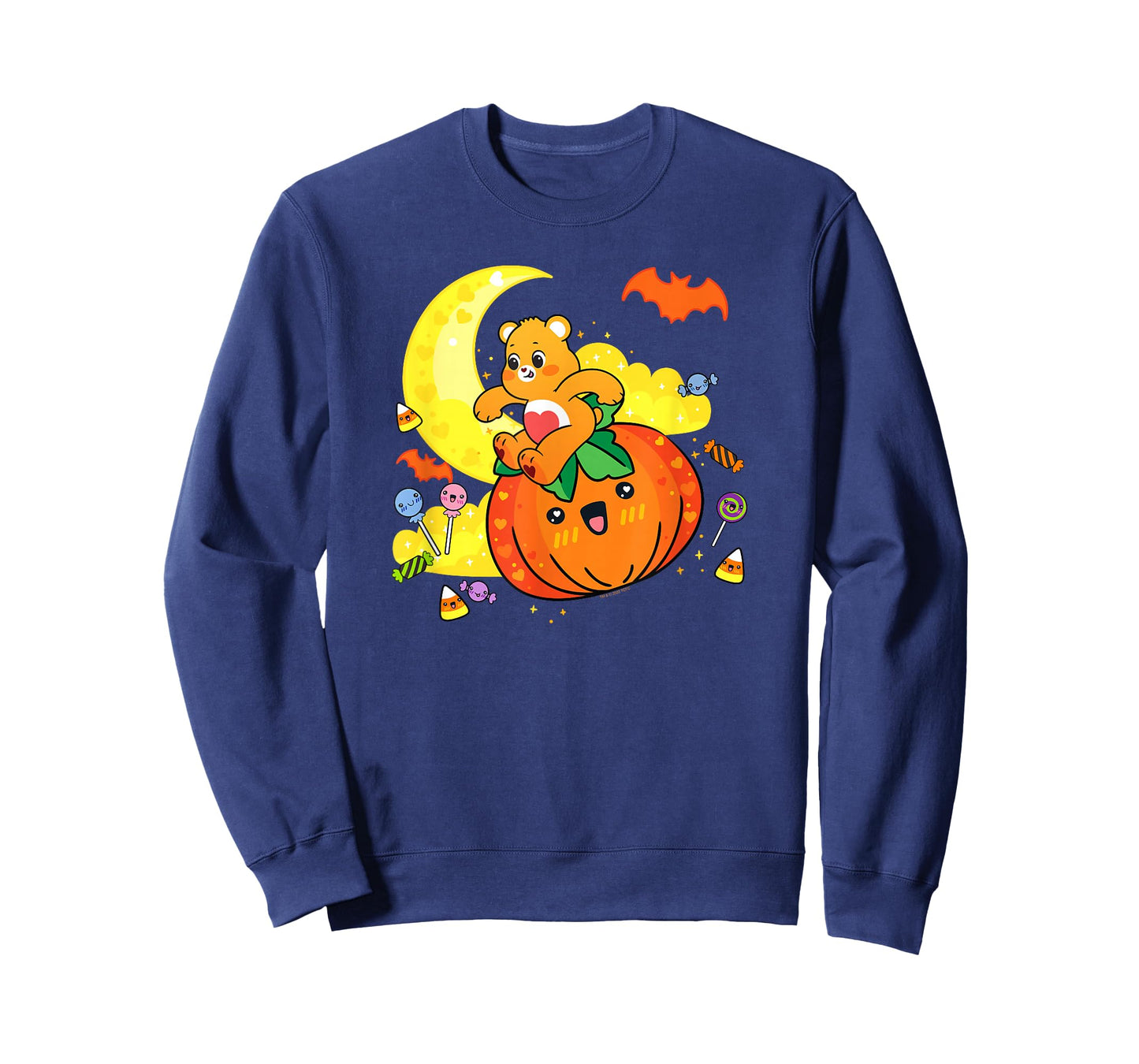 Care Bears Halloween Tenderheart Bear Pumpkin Ride Chibi T-Shirt