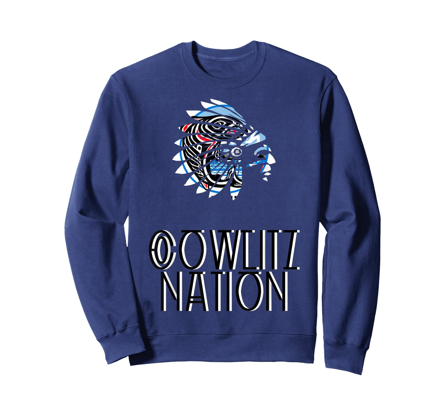 COWLITZ TRIBAL NATION FLAG | NATIVE AMERICAN | HEADDRESS | T-Shirt