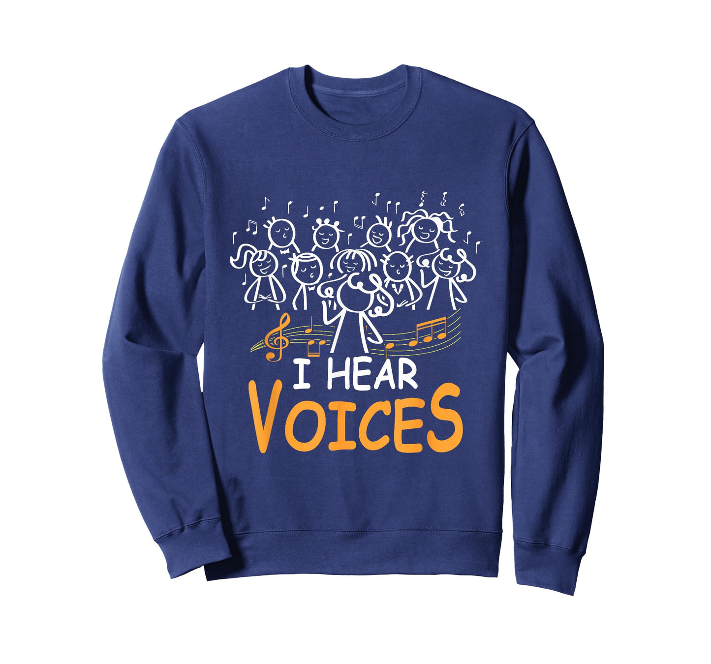 Choir Teacher I Hear Voices Chorister Church Choral Music T-Shirt