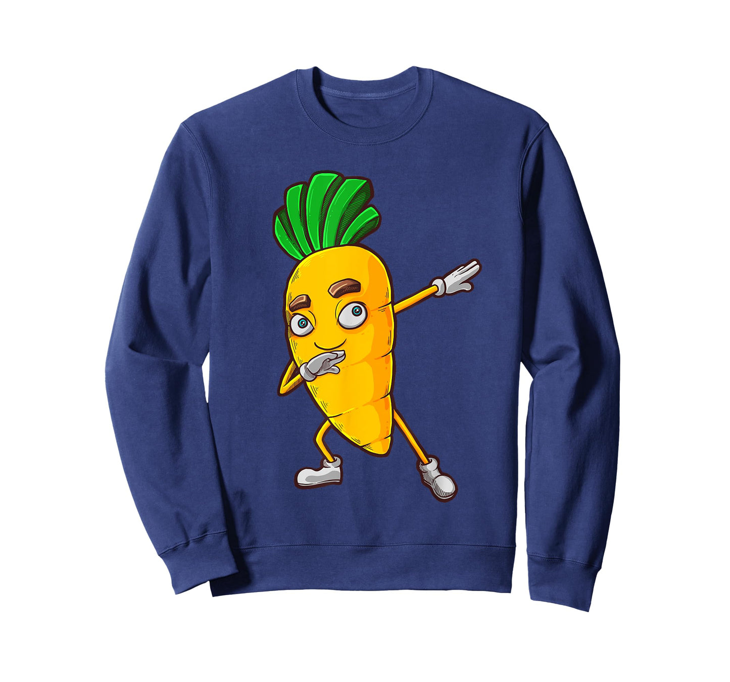 Funny Dabbing Carrot Gift | Cute Vegetable Lover Men Women T-Shirt