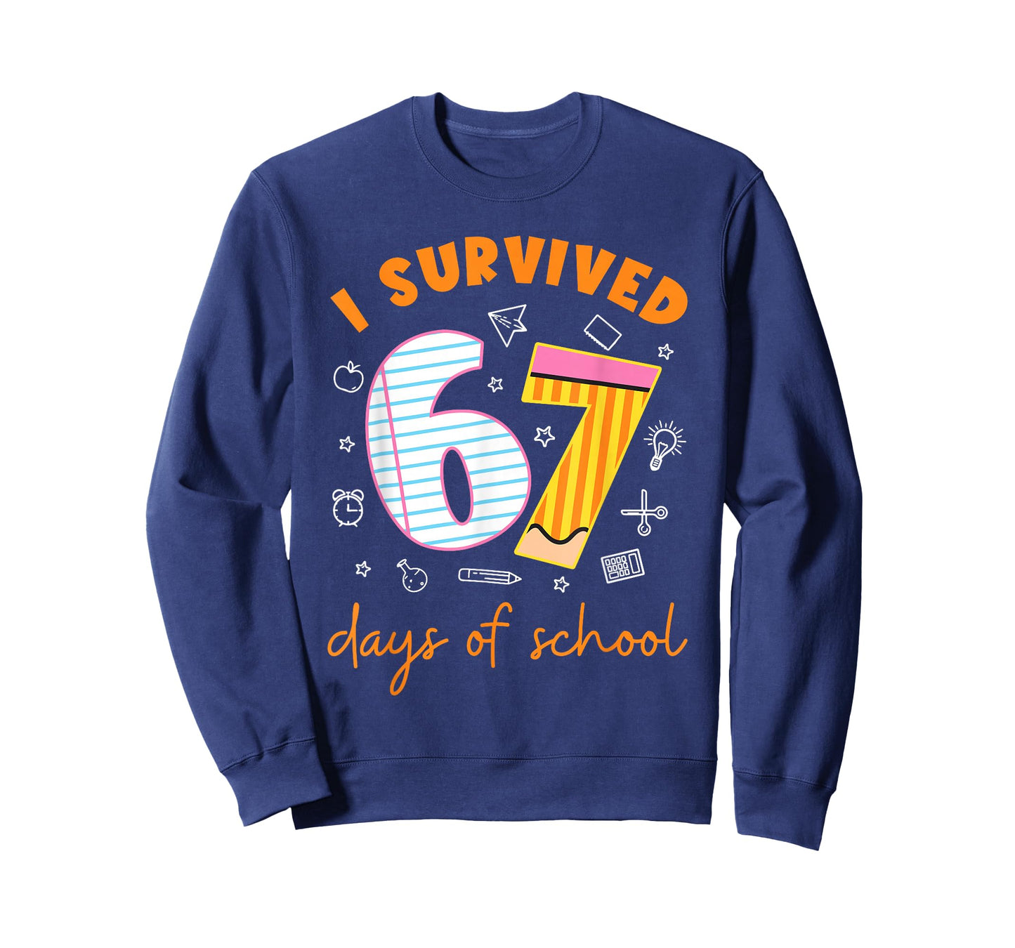 67 Days of School Cool Teacher Design T-Shirt