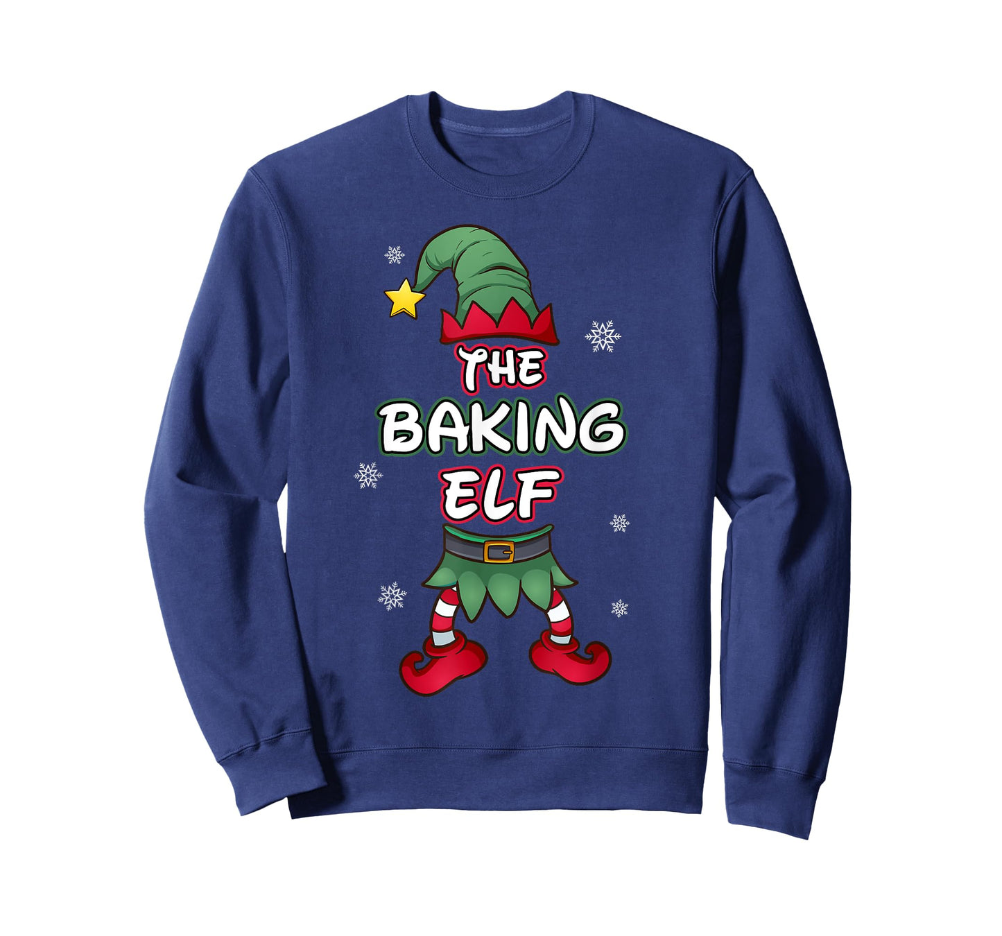 Baking Elf christmas pajamas pjs matching family group T-Shirt