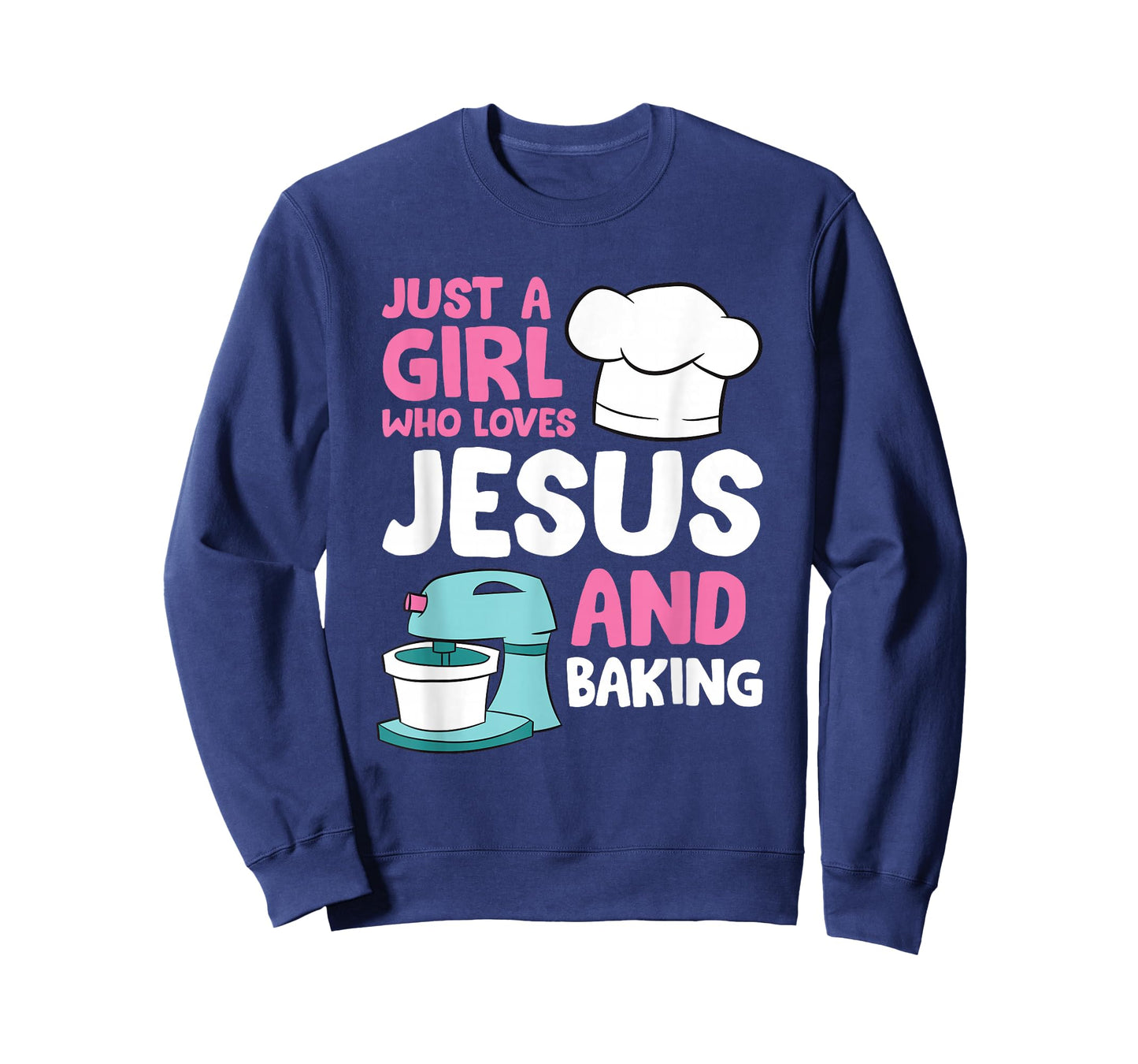 Christian Baking Girl Just a Girl Who Loves Jesus And Baking T-Shirt