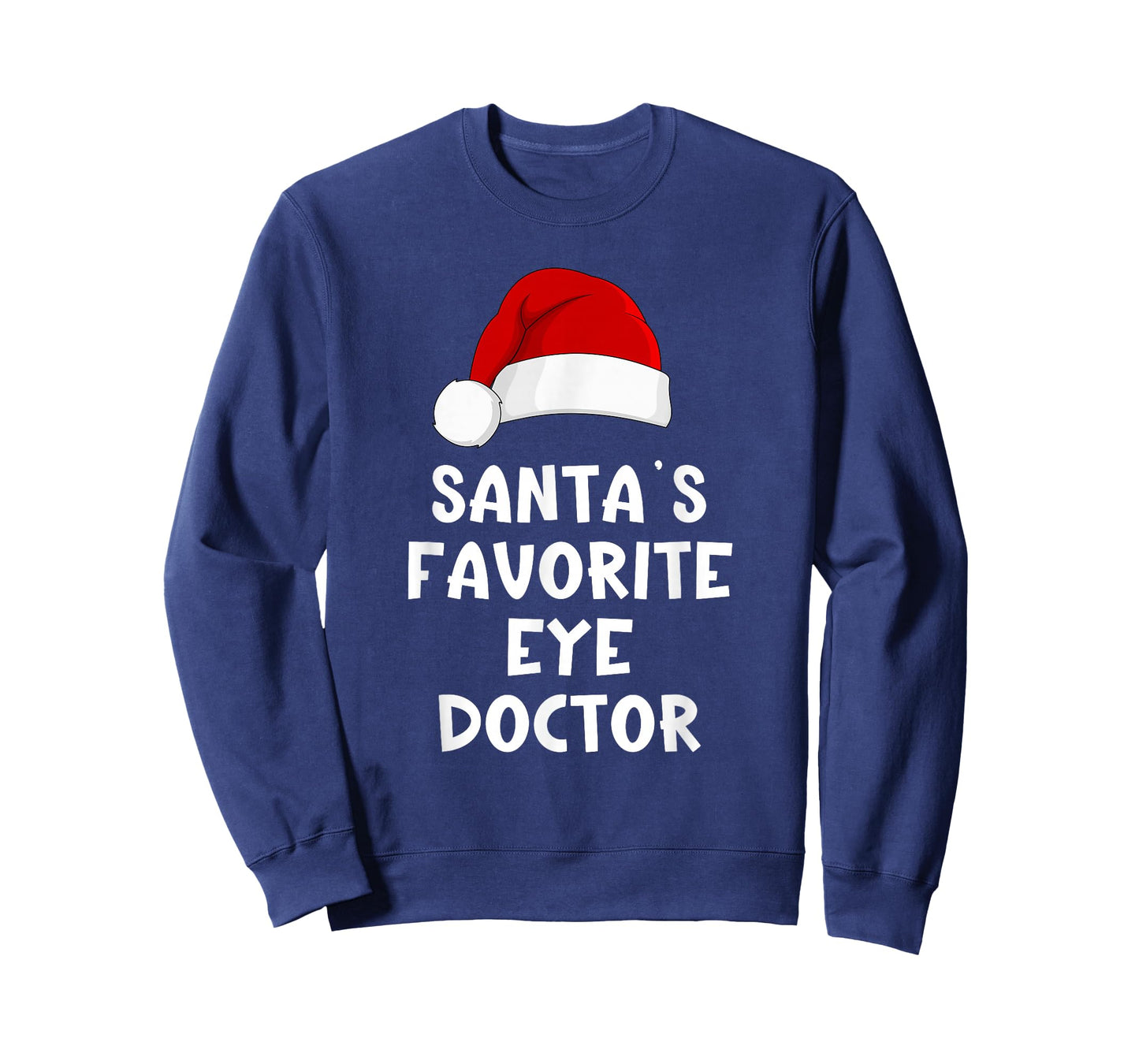 Christmas Santa's Favorite Eye Doctor Funny Xmas Pajama T-Shirt