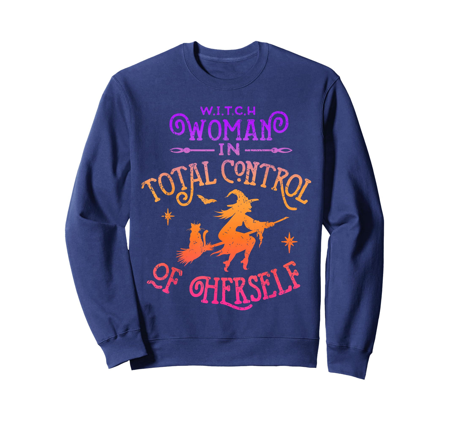 WITCH Woman In Total Control of Herself Funny Feminist T-Shirt
