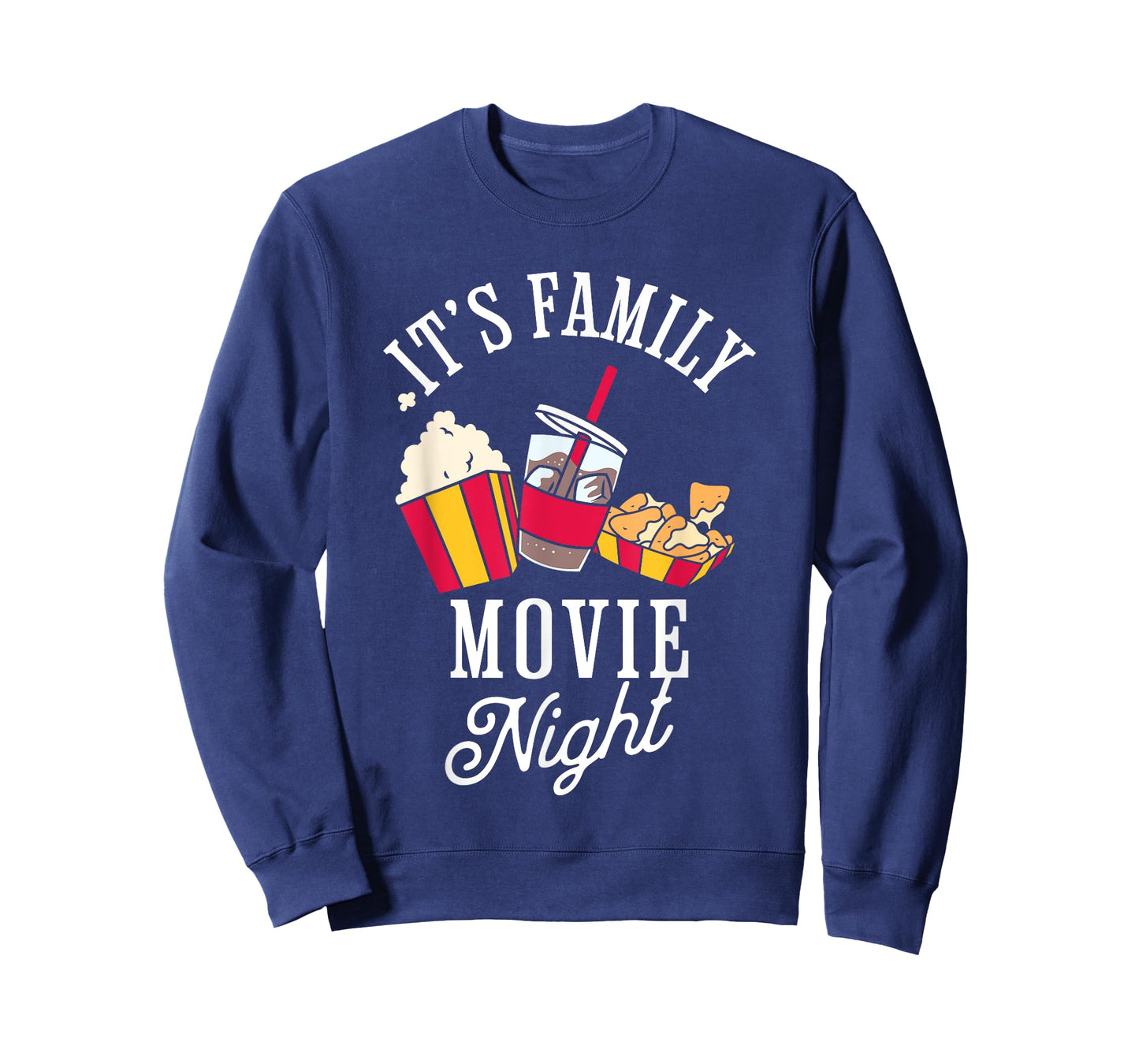 Family Movie Night Cinema Popcorn Film Movie Lover T-Shirt