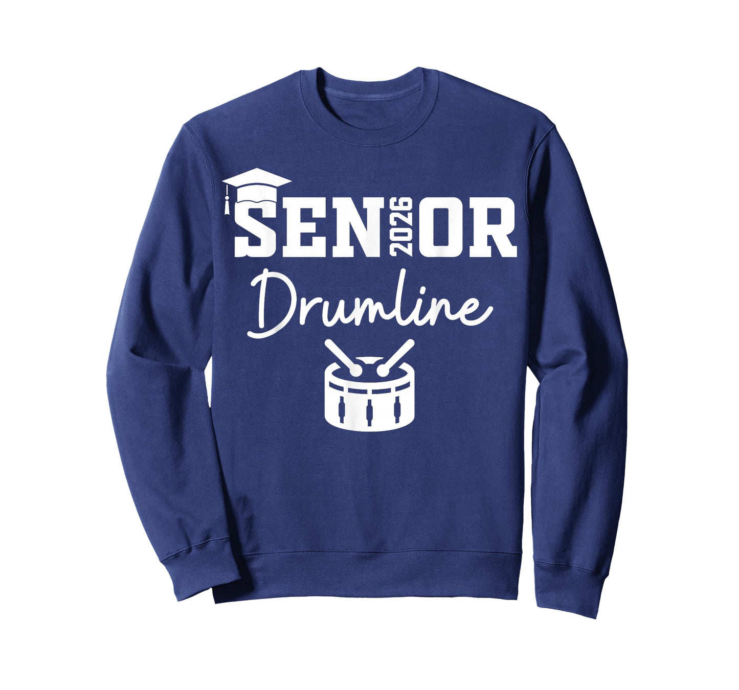 Senior Drumline Class Of 2026 Marching Band Graduation T-Shirt