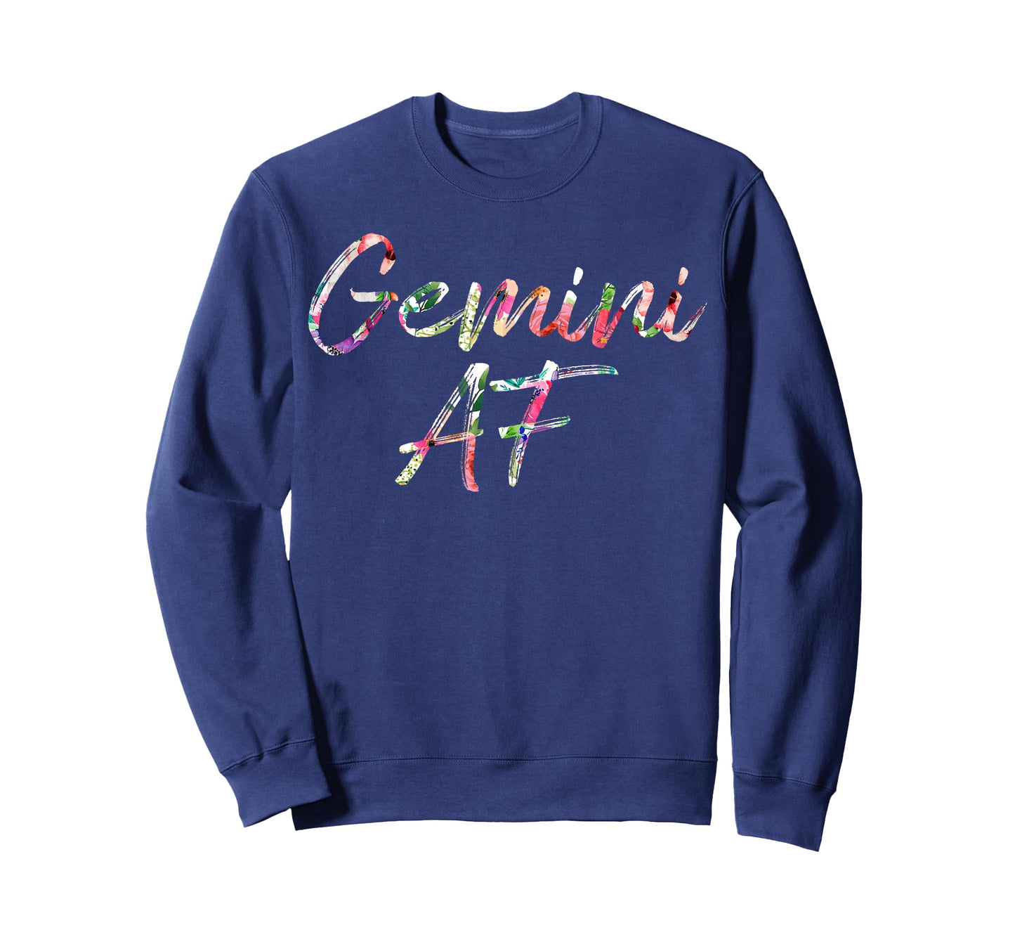 Birthday Gifts - Gemini AF Floral T-Shirt T-Shirt