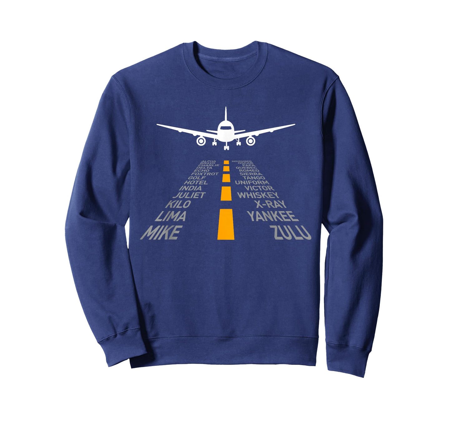 Airplane Pilot Gifts Airport Runway Phonetic Alphabet Plane T-Shirt