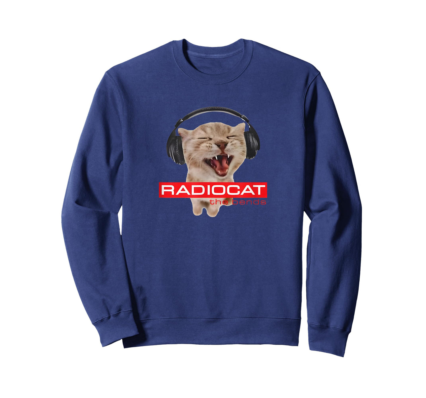 Kitten Headphones Cat Tech House Music Funny Cat Lover T-Shirt