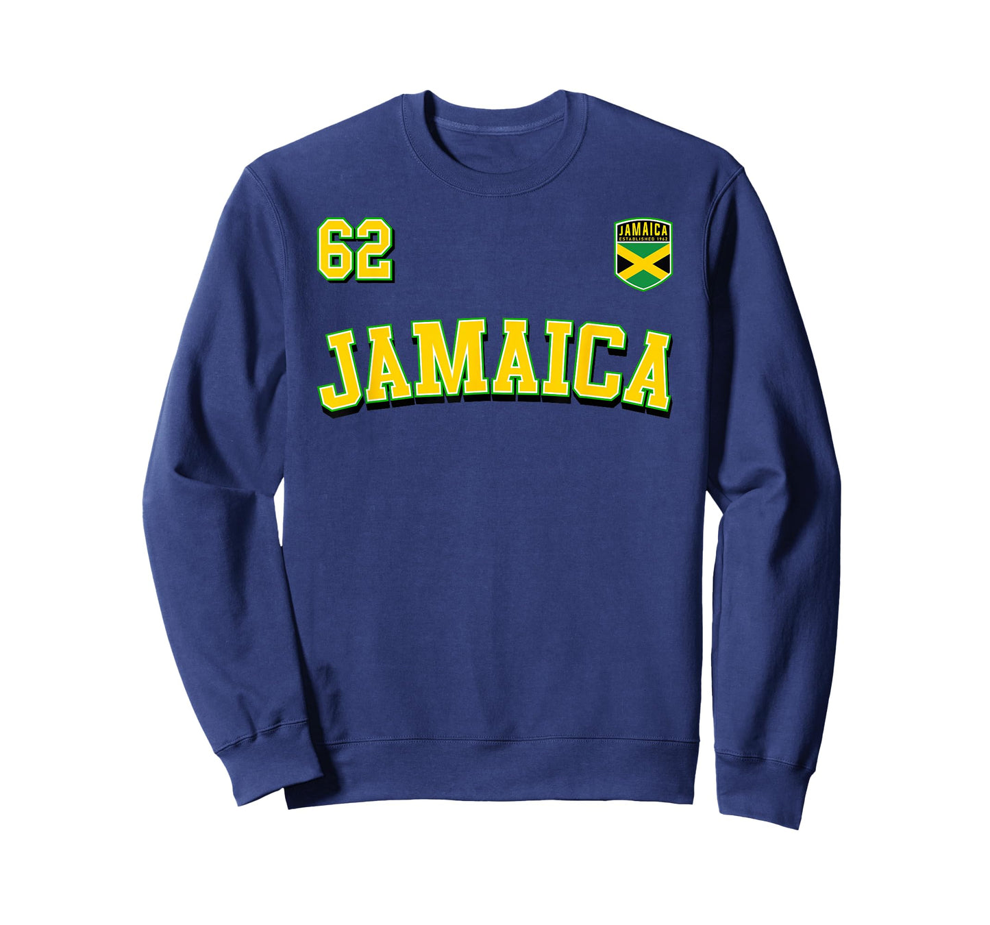 Jamaica 62 Independence Day 2024 Jamaican Flag Jersey T-Shirt