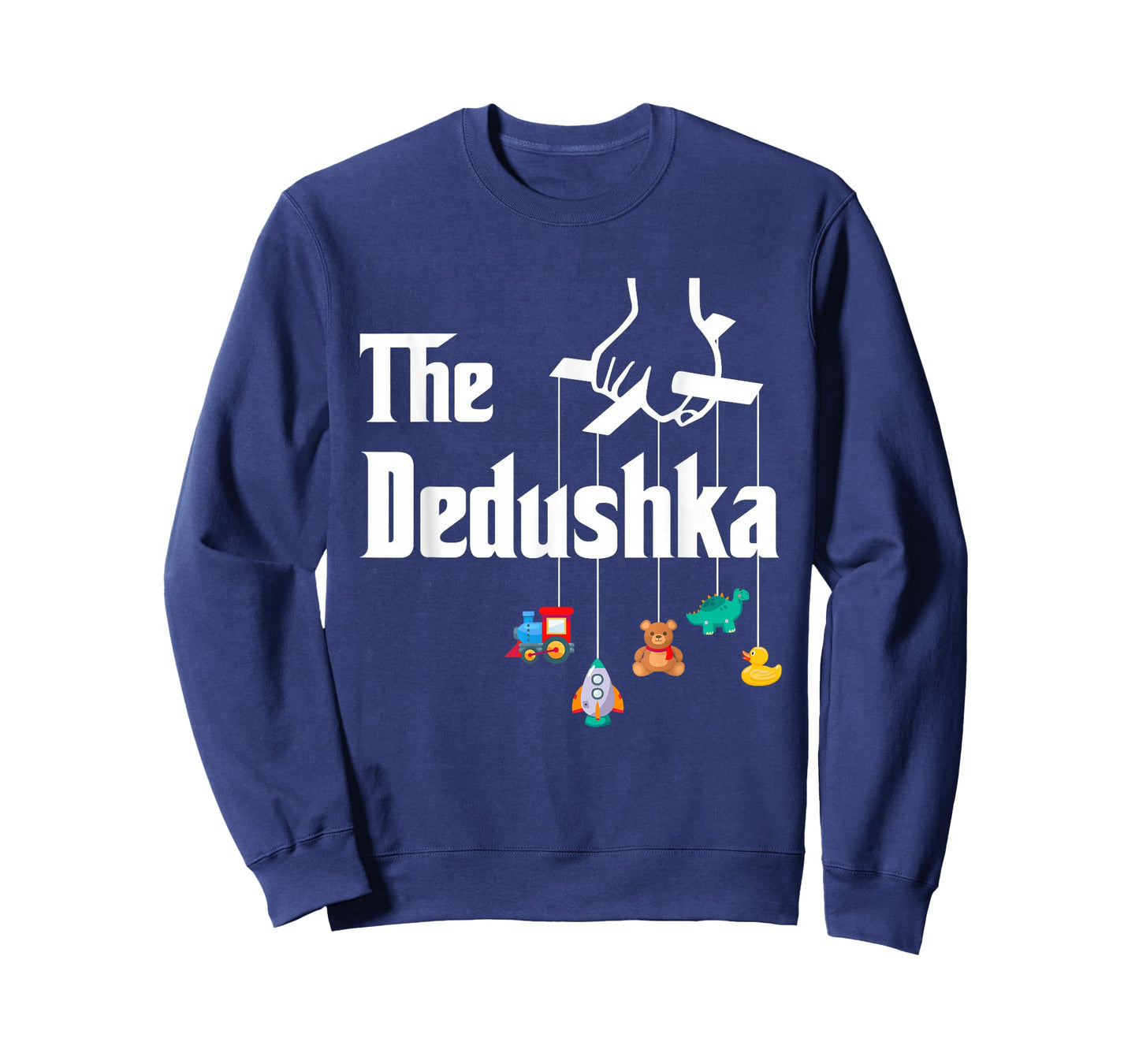 Dedushka Russian Grandpa Fathers Day Deda Funny The Dedushka T-Shirt