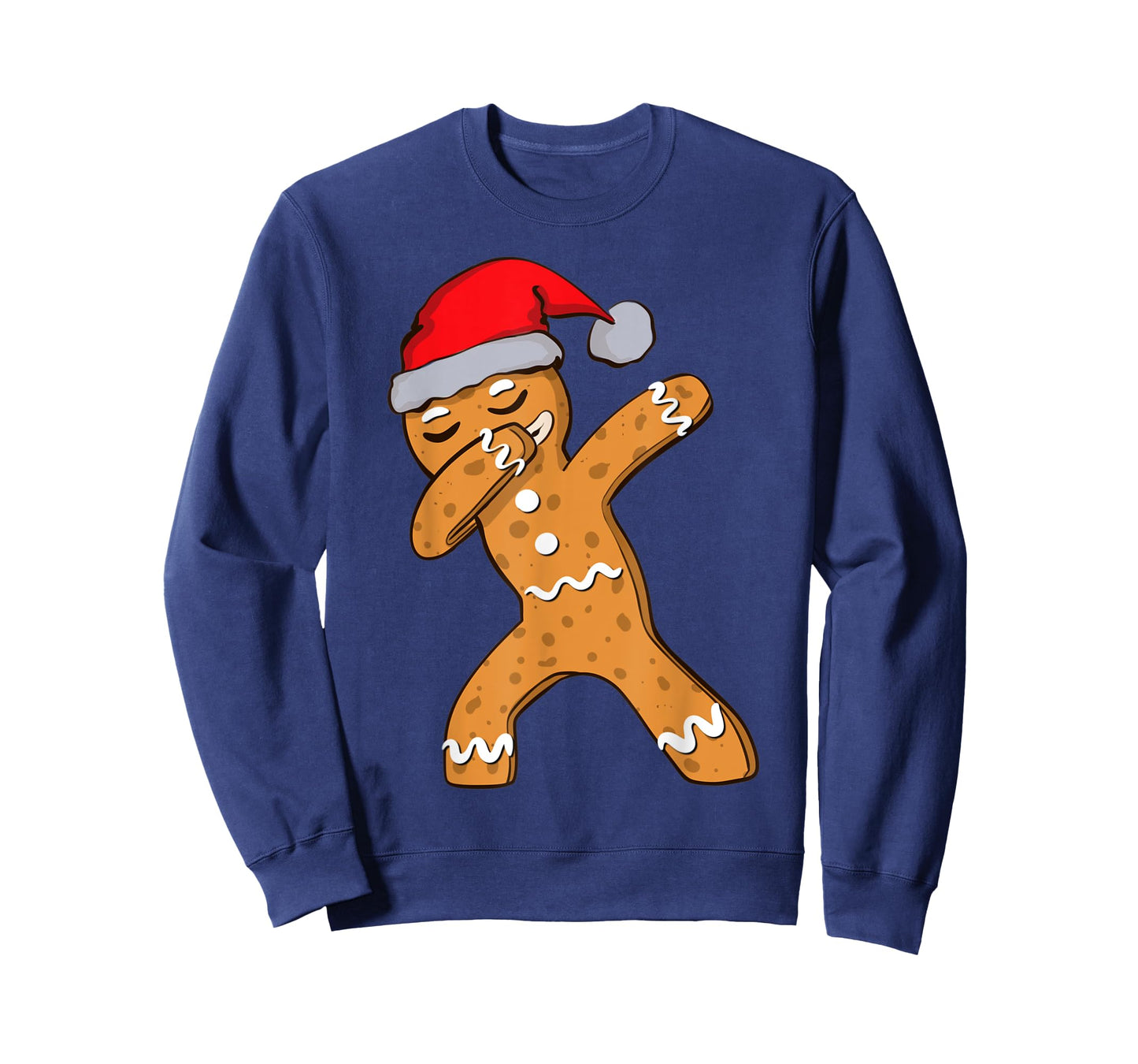 Kids Dabbing Dab Gingerbread Man Xmas Girls Boys Christmas T-Shirt