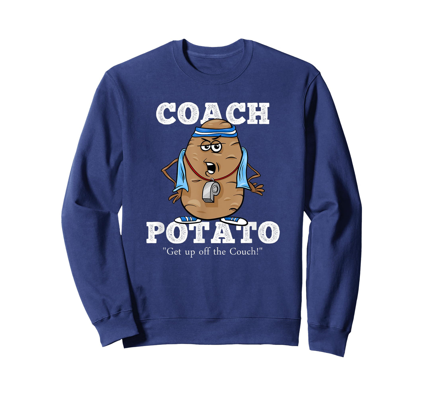 Coach Potato! Get up the Couch! Funny Tater Pun T-Shirt