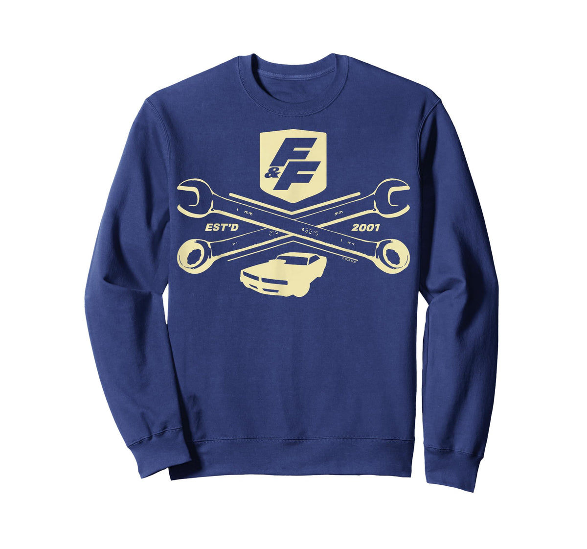 Fast & Furious EST'D 2001 Crossed Wrench Logo T-Shirt