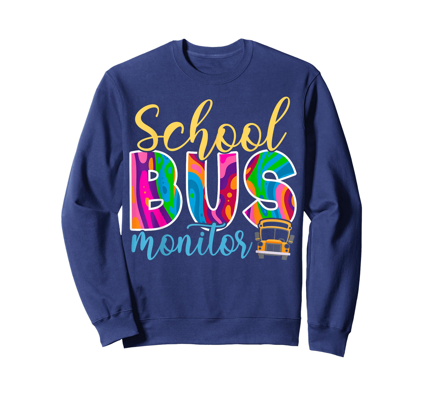 Cute School Bus Monitor T-Shirt