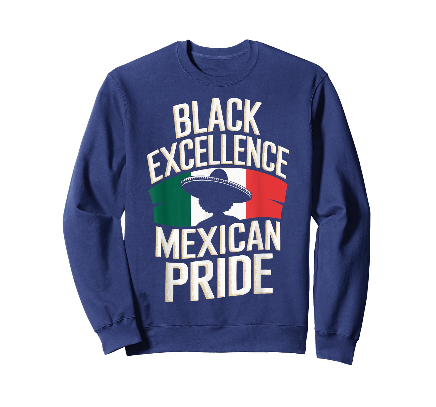 Half Mexican Half African American USA Flag Black America T-Shirt