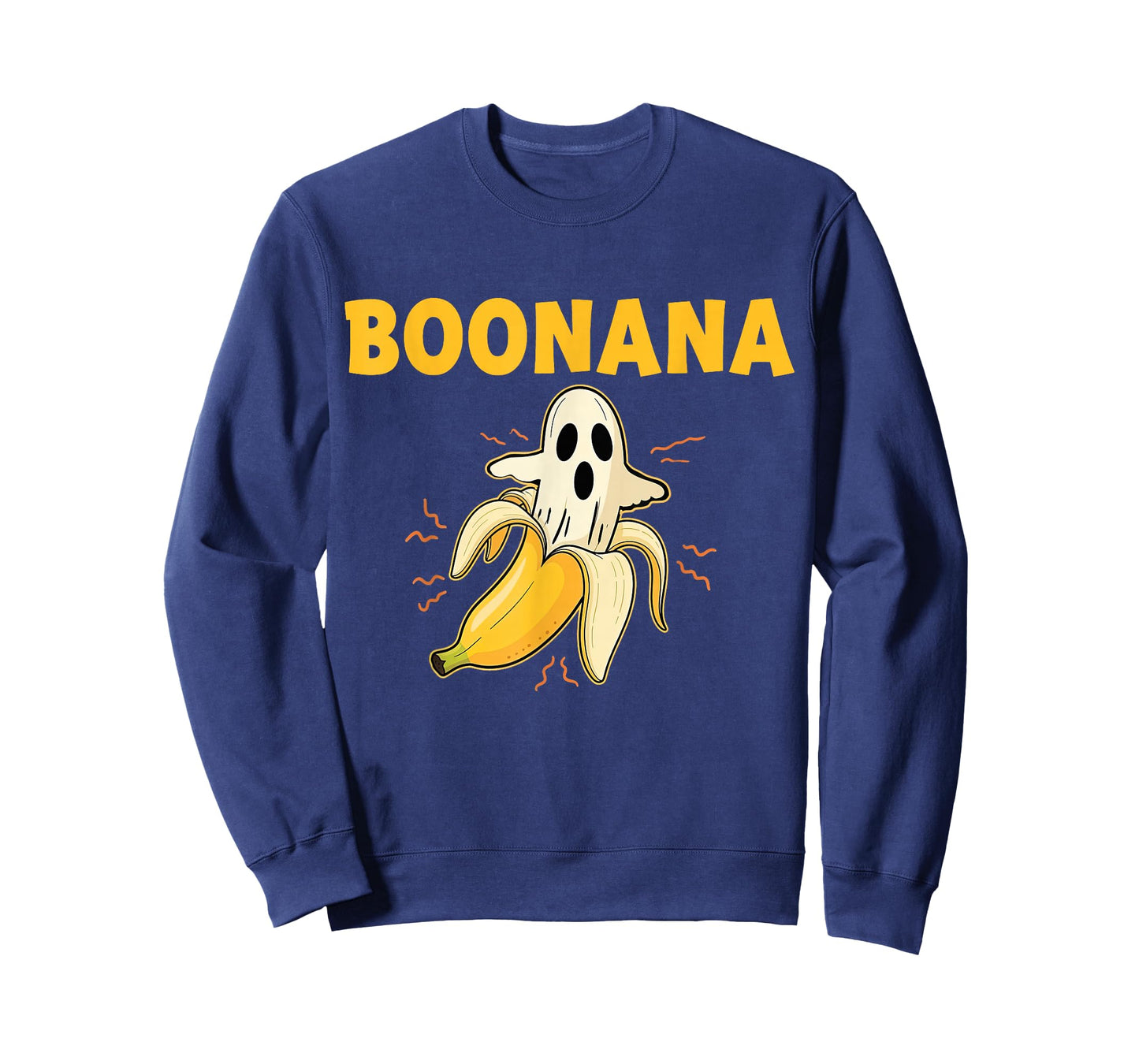 Boonana Halloween Ghost Banana Spooky Season Men Women Kids T-Shirt