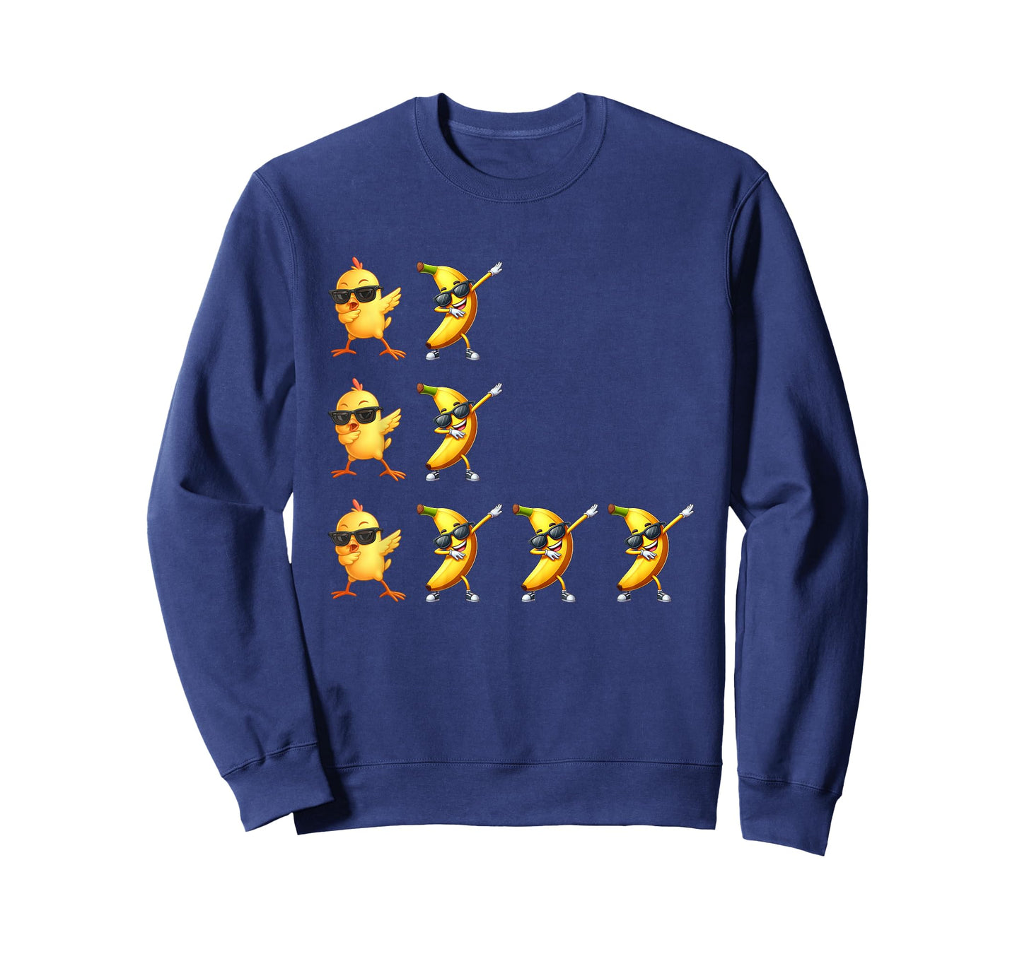 Funny Chicken Banana For Men Women Teens Kids T-Shirt