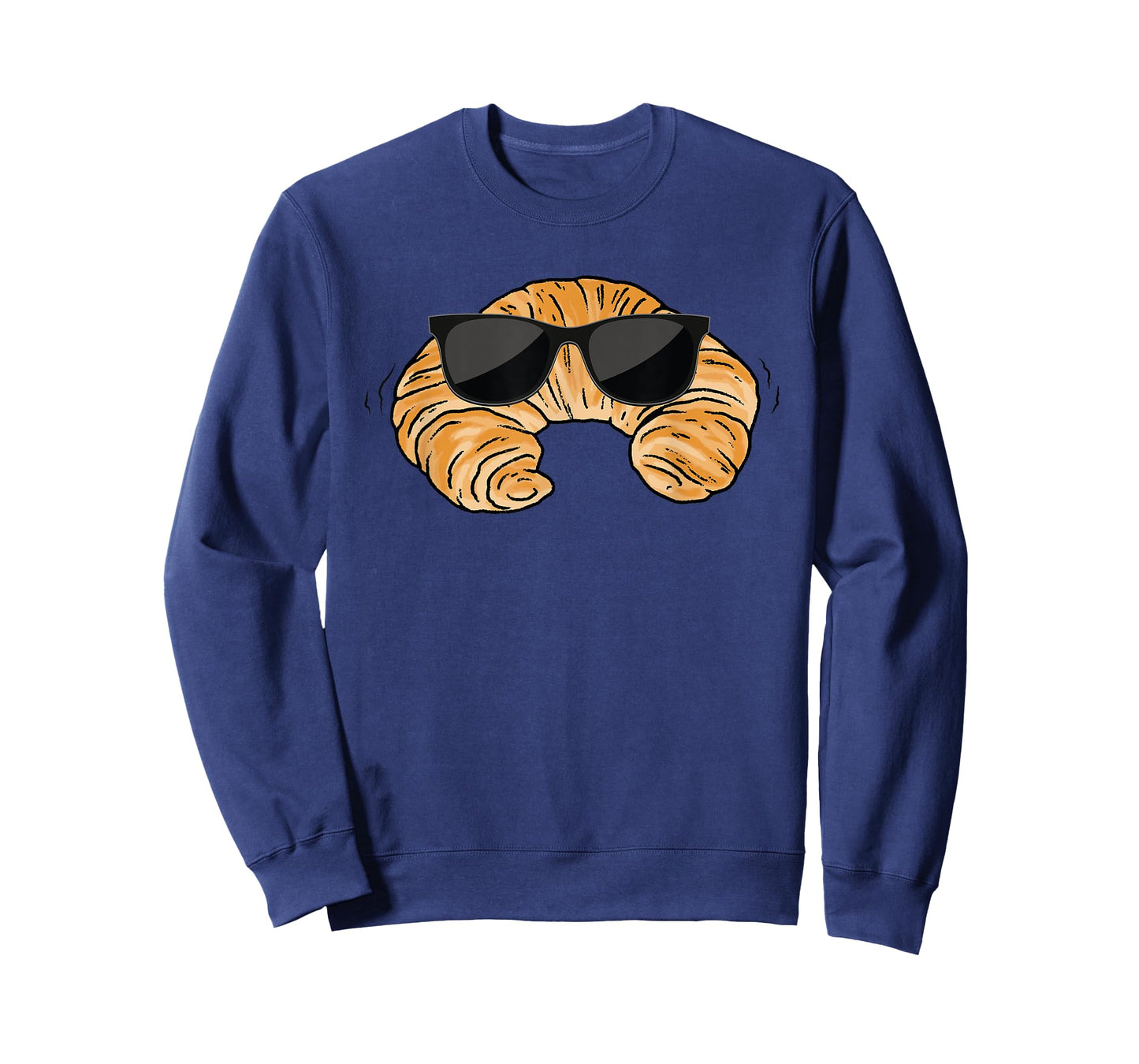 Croissant WIth Sunglasses Costume French Bread T-Shirt