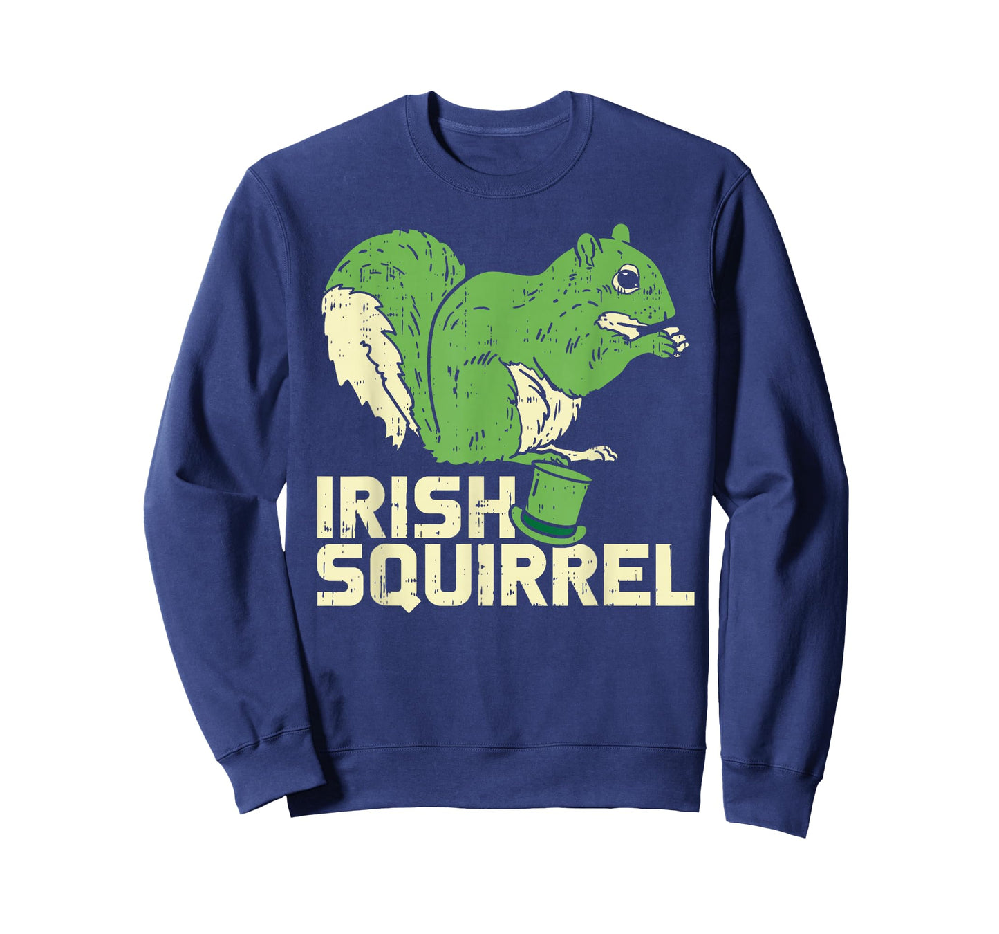 Green Irish Squirrel Cute St Patricks Day Animal Lover Gift T-Shirt