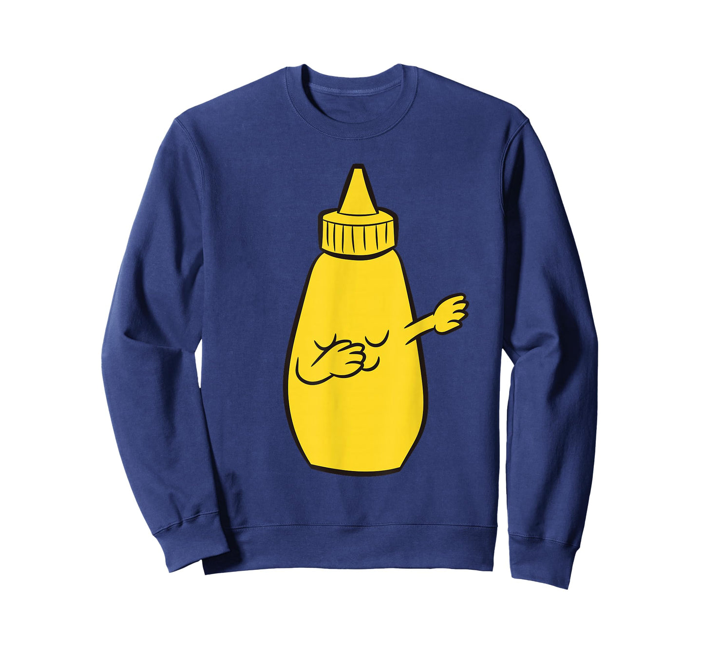 Dabbing Yellow Mustard Squeeze Bottle Funny Dancing Mustard T-Shirt