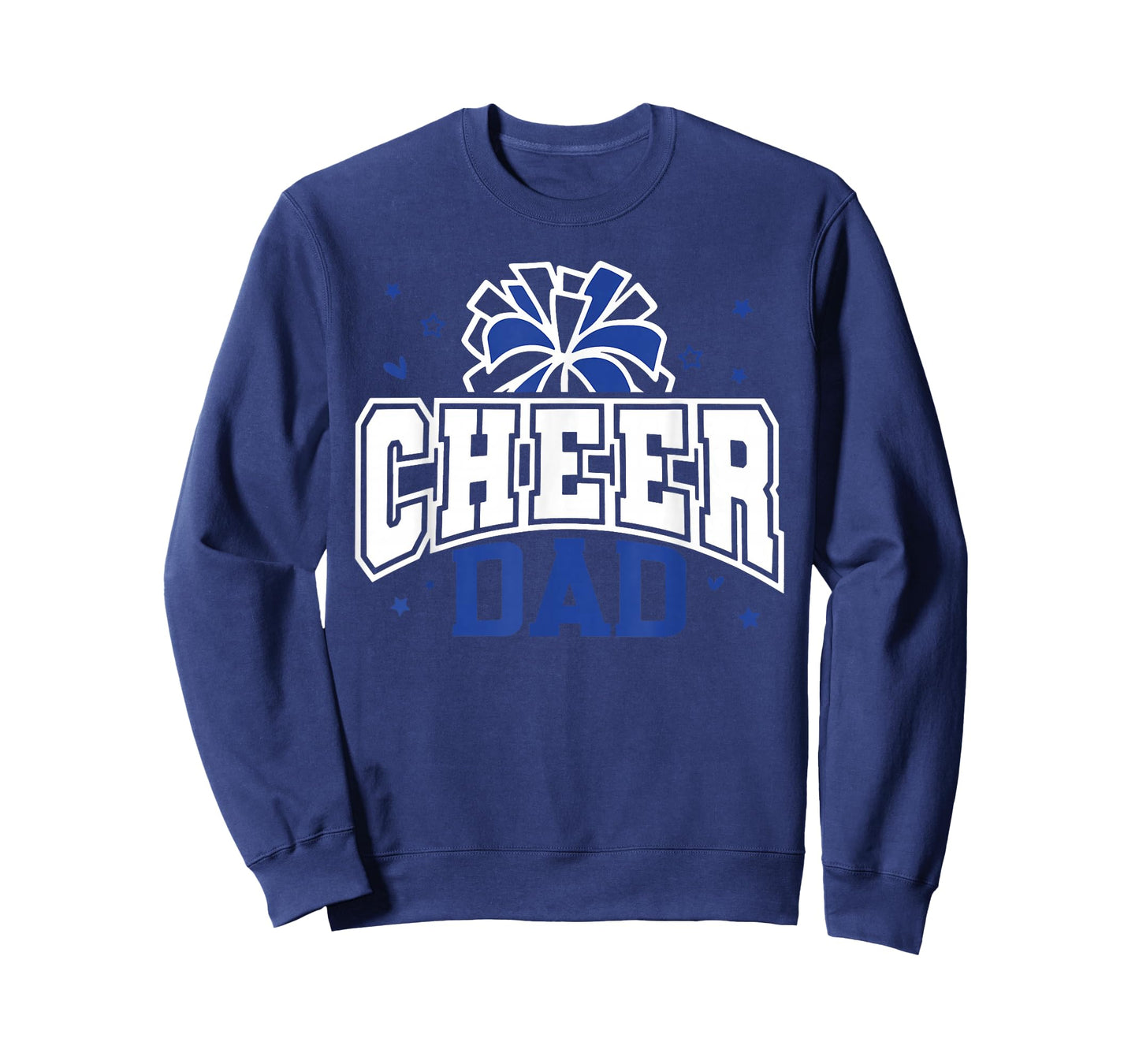 Cheer Dad Cheerleader Cheerleading Game Day Fathers Day T-Shirt