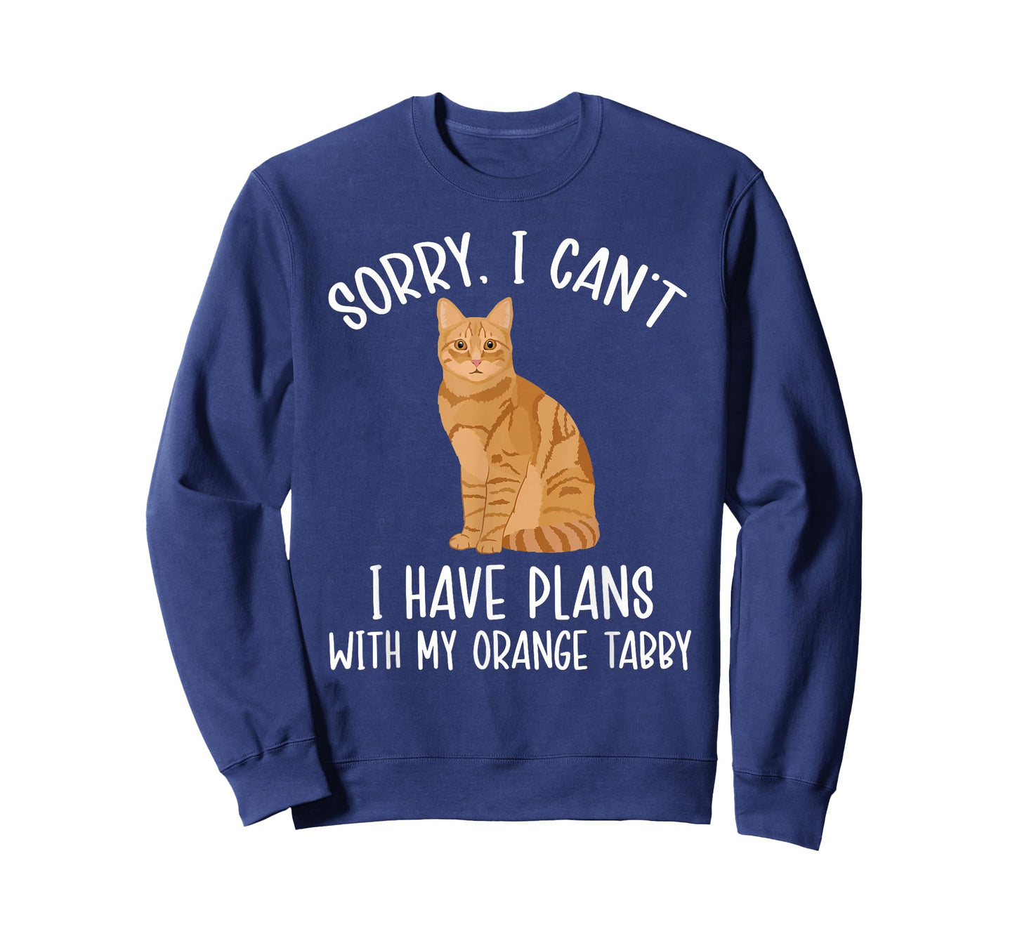 Plans with My Orange Tabby Cat Owner Orange Tabby Cat Lover T-Shirt