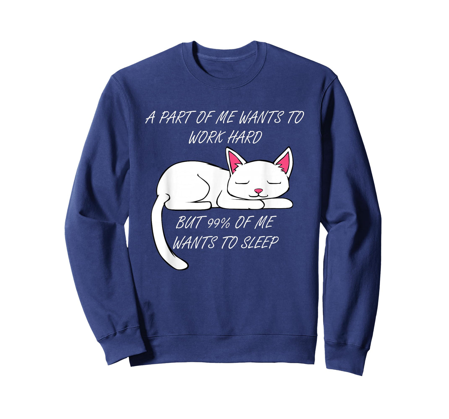 Lazy Cat Funny Kitty Work Office Excuse T-Shirt