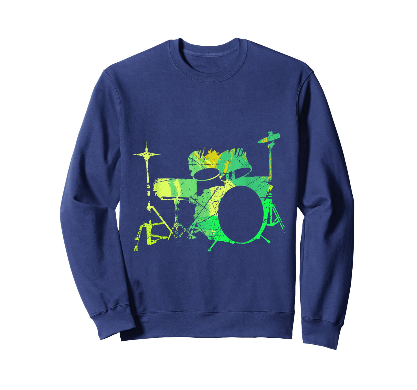 Cool Drum Kit Percussion Vintage Retro Drummer T-shirt T-Shirt