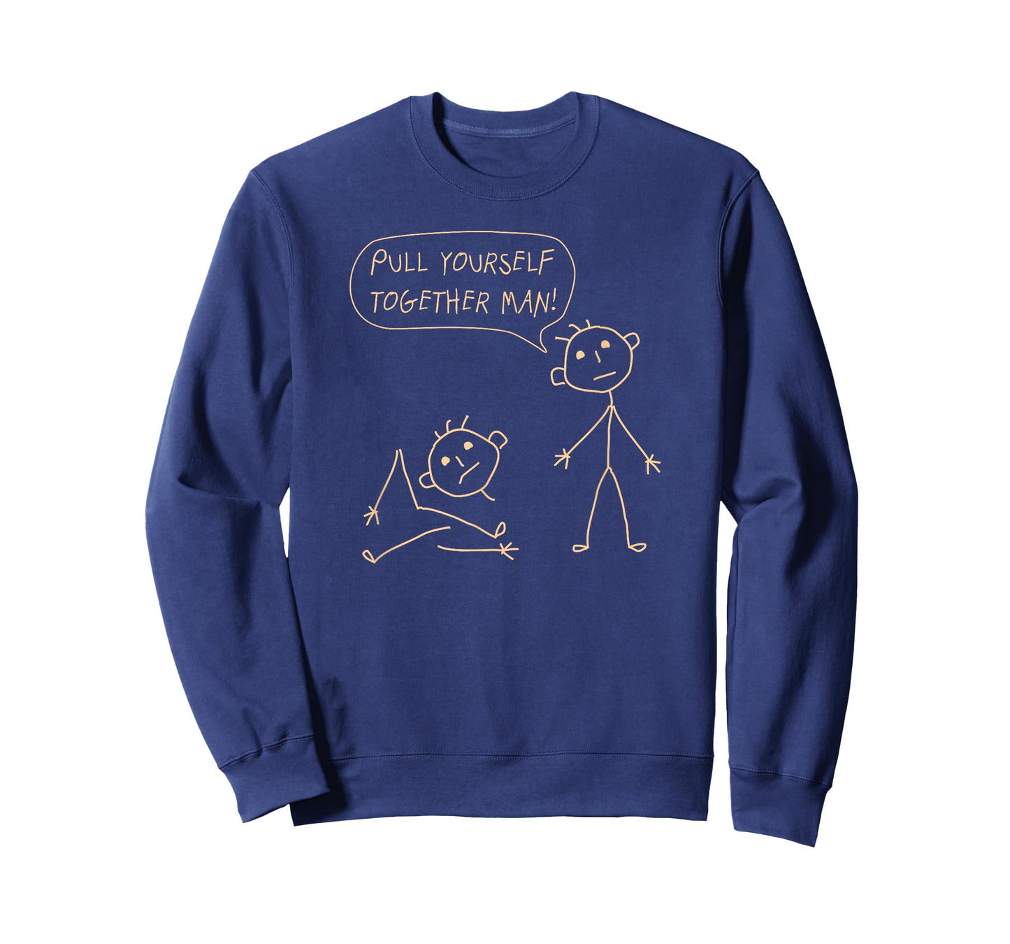 Pull Yourself Together Man Boys Sarcasm Sarcastic for Son T-Shirt