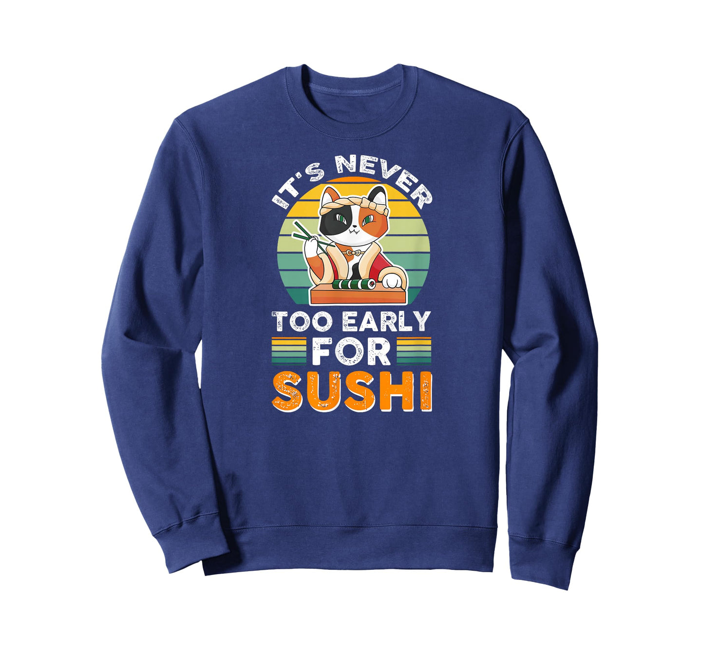 Delicious Rice Restaurant Fish Cat Hungry For Sushi T-Shirt