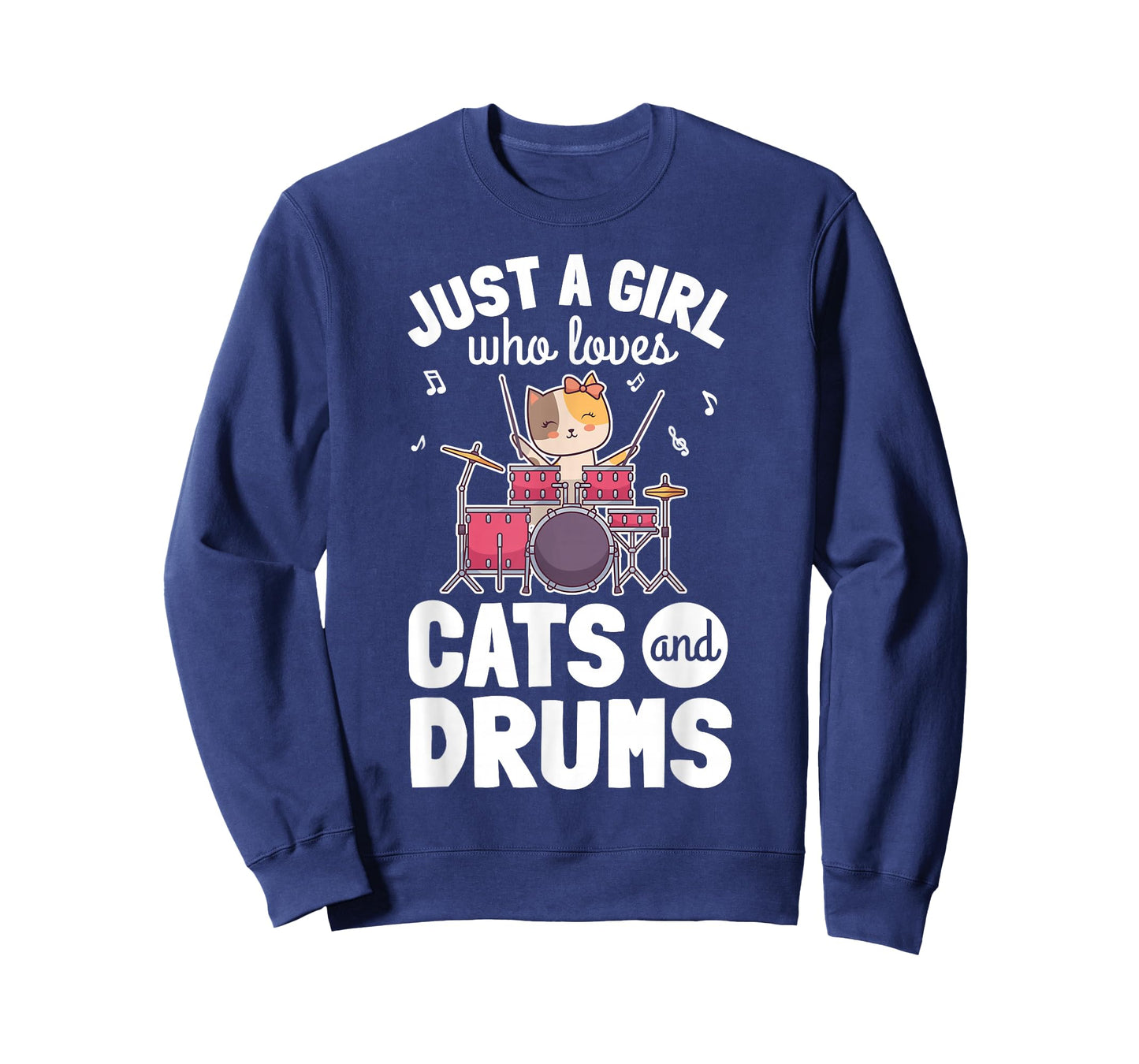 Drummer Percussion Drums I Cats T-Shirt