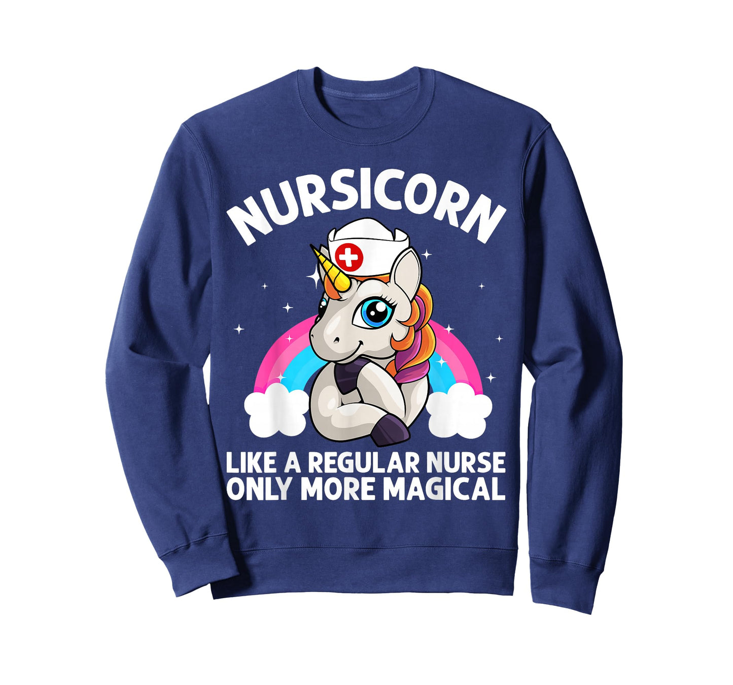 Cool Nurse For Men Women Unicorn Medical Nurses RN Nursing T-Shirt
