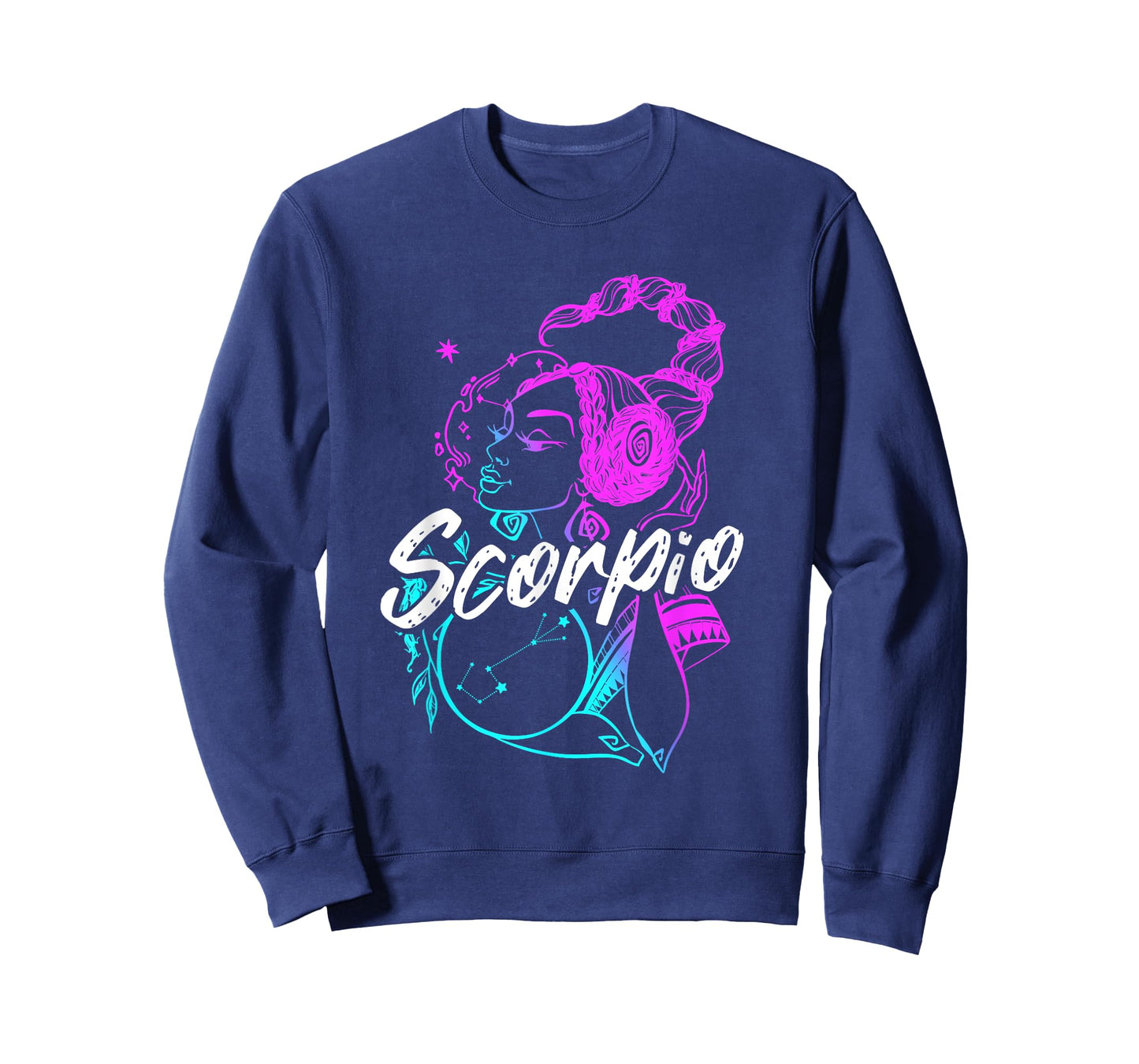 Zodiac Sign Scorpio Beautiful Girl Born In October November T-Shirt