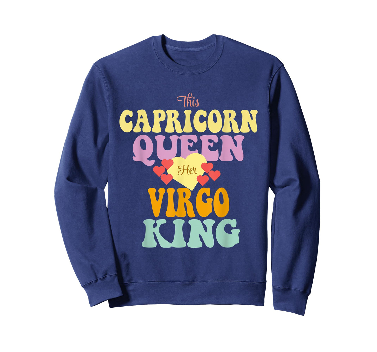 THIS CAPRICORN QUEEN LOVES HER VIRGO KING T-Shirt