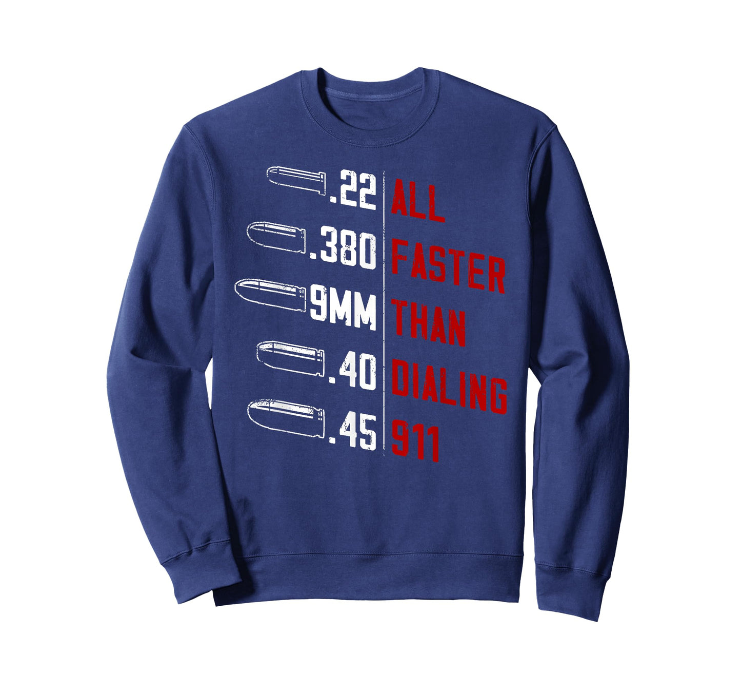 All Faster Than Dialing 911 American Flag Gun Lover Gifts T-Shirt for Women Men