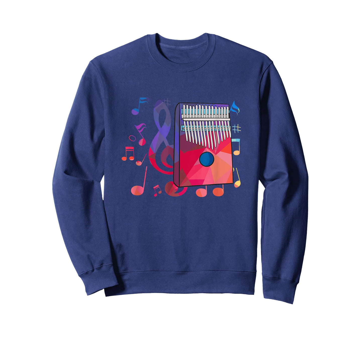 Colorful Idiophone Design for Kalimba Players T-Shirt