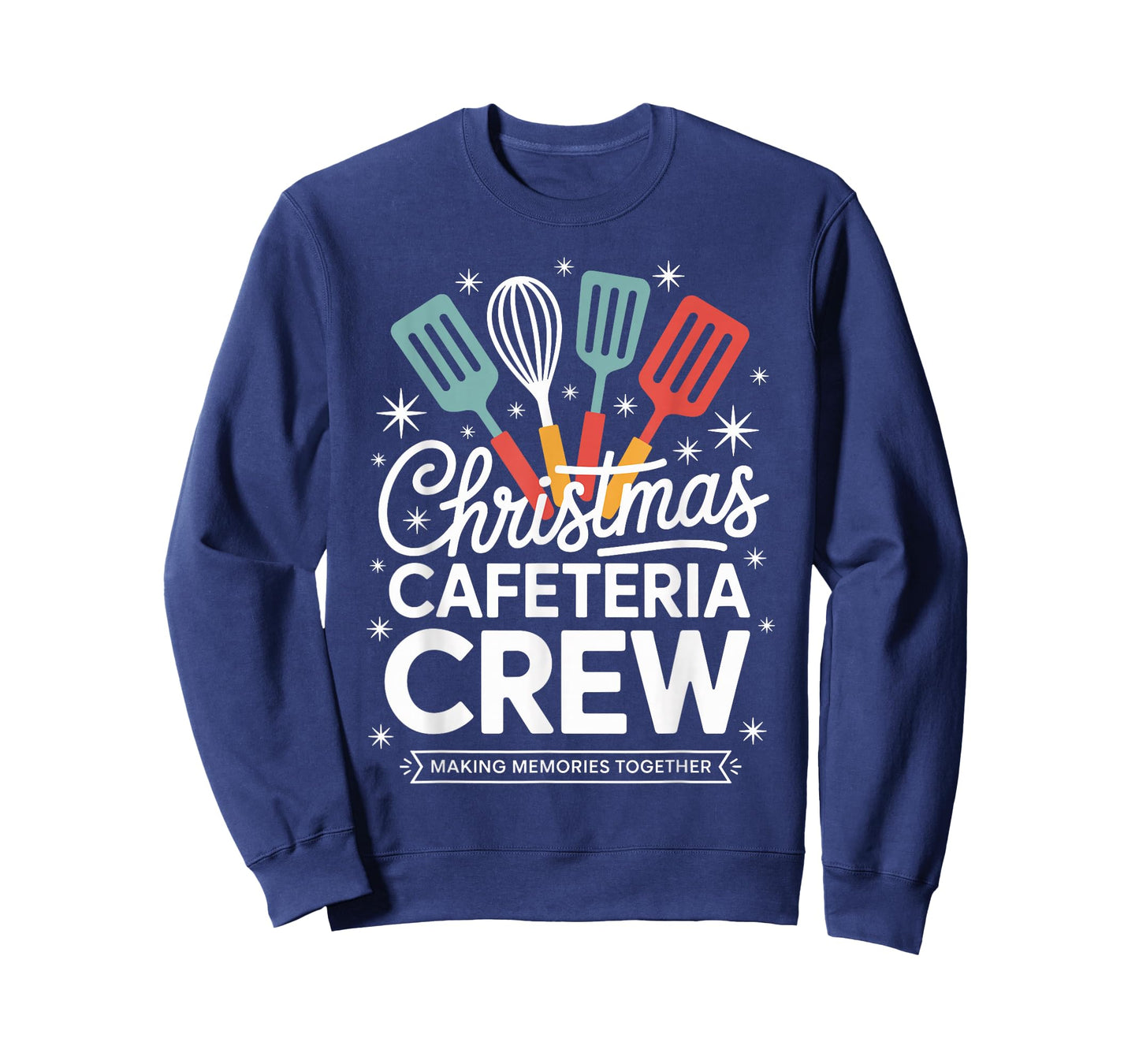 Christmas Cafeteria Crew Making Memories Together Holiday T-Shirt