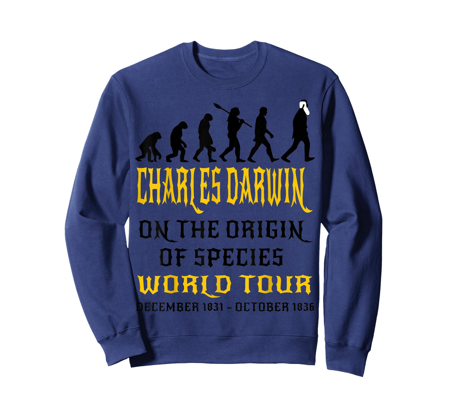 Charles Darwin Origin Species World Tour Evolve Biology Geek T-Shirt