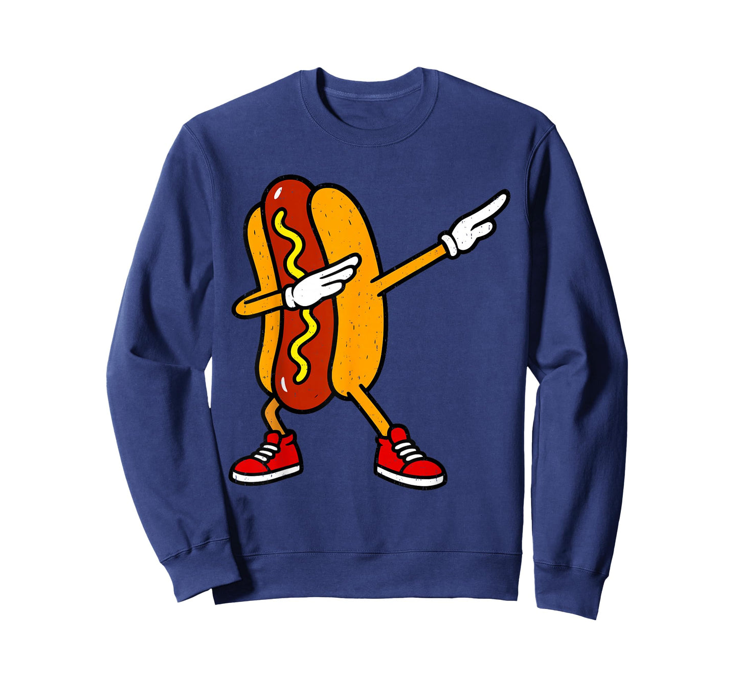 Dabbing Hotdog Fast Food Lover Dab Dance Dancing T-Shirt