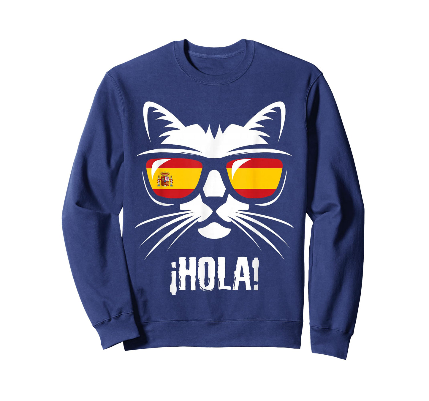 Funny Cat Spanish Flag T-Shirt