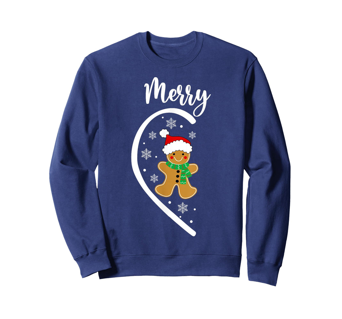 Merry Christmas Gingerbread Couple Christmas Pajama Matching T-Shirt