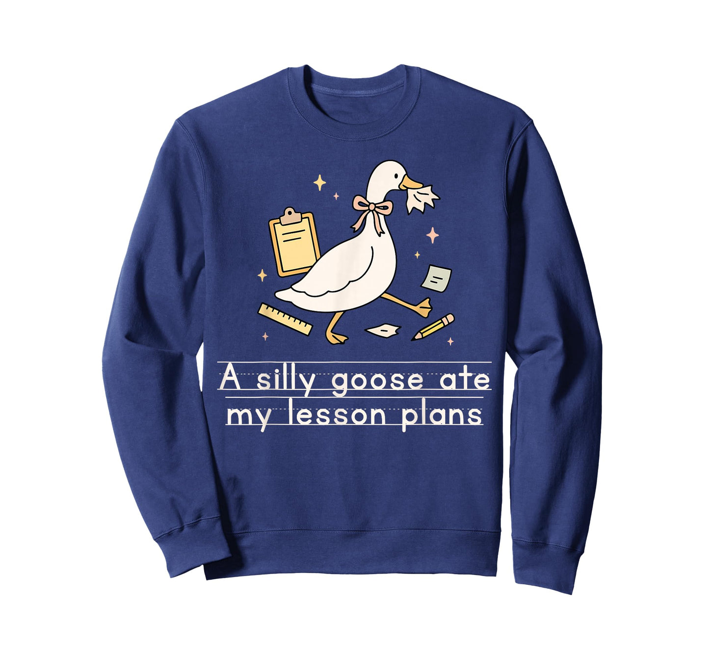 A Silly Goose Ate My Lesson Plans Teacher Back to School T-Shirt