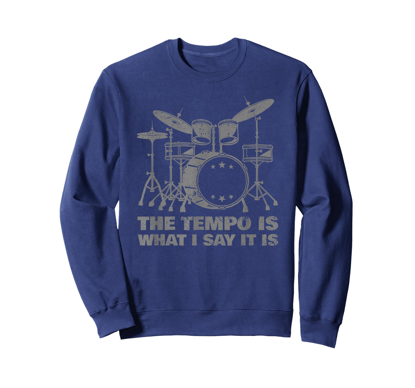 Funny Drumming Art for Men Women Drumline Drum Set Drummer T-Shirt