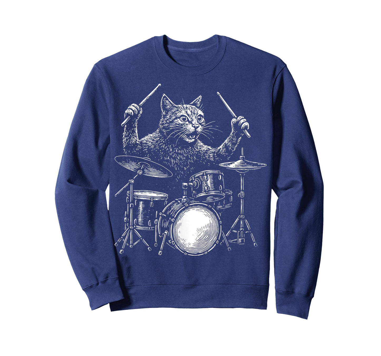 Cat Drummer T-Shirt
