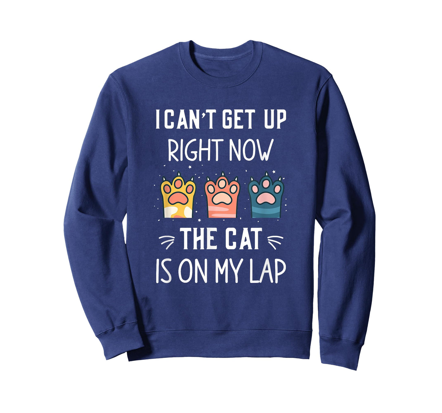 I CAN’T GET UP RIGHT NOW THE CAT IS ON MY LAP T-Shirt